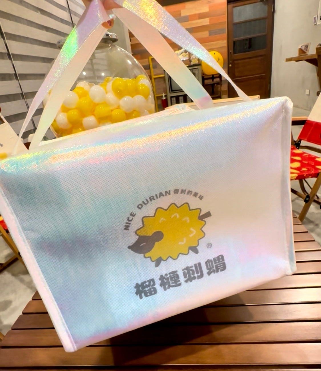 焦糖榴槤禮袋